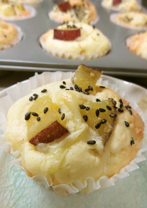 おいもとチーズのマフィン-レシピのメイン写真