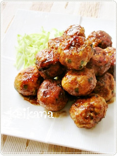 超簡単☆お弁当にもおつまみにも♪鶏つくね-レシピのメイン写真