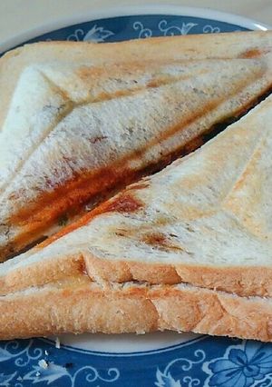 たい焼き!?大判焼き！?小倉ホットサンド-レシピのメイン写真