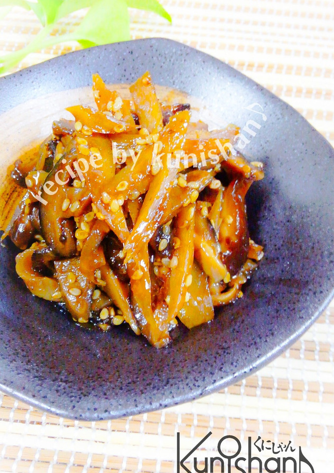 牛蒡と椎茸の佃煮♪-レシピのメイン写真