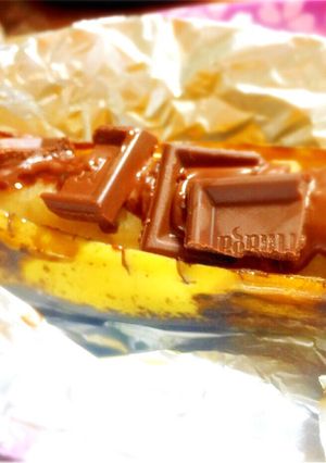 ☆バナナ好きのための焼きチョコバナナ☆-レシピのメイン写真