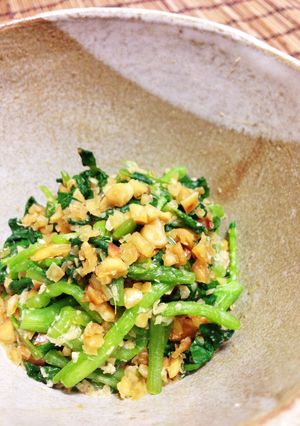クレソンとナッツの和え物-レシピのメイン写真