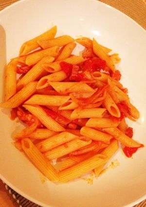 イタリア人のピリ辛簡単トマトパスタソース-レシピのメイン写真