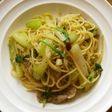 簡単!セロリたっぷりのペペロンチーノ