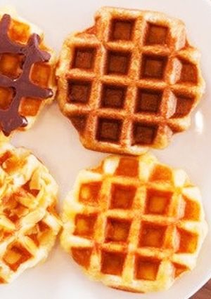 さっくりふわふわ！ベルギーワッフル◎-レシピのメイン写真