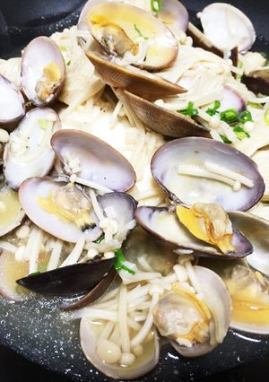 アサリと豆腐のあっさり煮込み-レシピのメイン写真