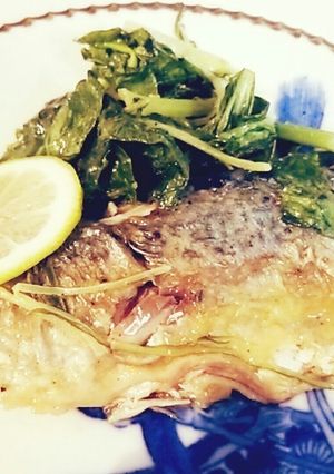 鯖の洋風ソテーWithチンゲン菜と水菜-レシピのメイン写真
