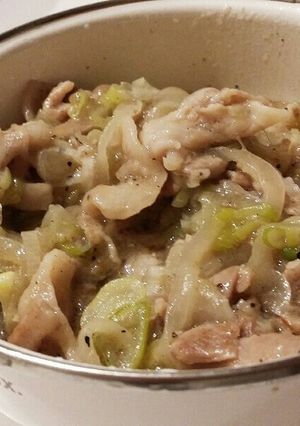 ネギ塩豚炒め-レシピのメイン写真