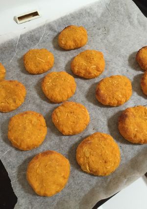おやつにカボじゃが焼き⭐️離乳食-レシピのメイン写真