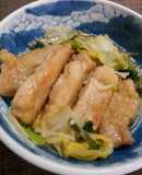 幼児取り分け♪白菜と豚ロースのみぞれ煮