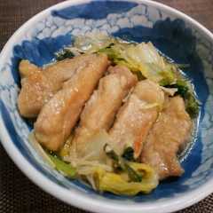รูปของ 幼児取り分け♪白菜と豚ロースのみぞれ煮