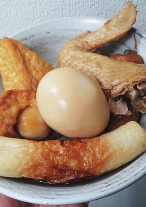 簡単♪手羽先で塩おでん-レシピのメイン写真