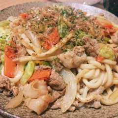 รูปของ 和風焼きうどん