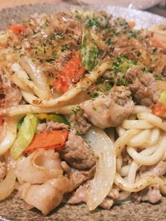 和風焼きうどん-レシピのメイン写真
