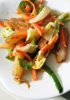 さつま揚げで簡単!野菜炒め-レシピのメイン写真