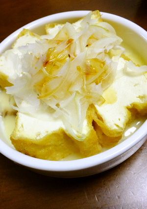 アンチョビ×厚揚げのココットカマン-レシピのメイン写真