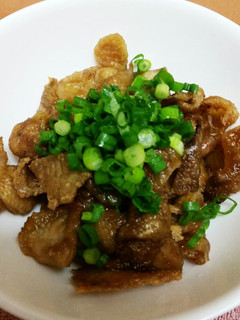 材料3つで☆鶏皮ポン酢♡おつまみに!!-レシピのメイン写真