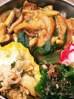 大豆のお肉でお弁当、カレー丼-レシピのメイン写真