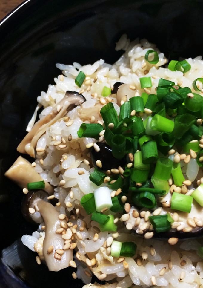 ☆きのこいっぱい☆柚子胡椒の炊き込みご飯-レシピのメイン写真