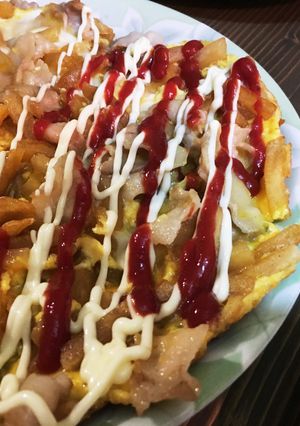 マックポテト リメイクオムレツ-レシピのメイン写真