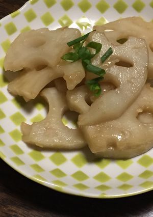 レンコンにんにく炒め-レシピのメイン写真