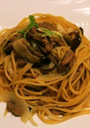大豆のお肉でパスタ-レシピのメイン写真