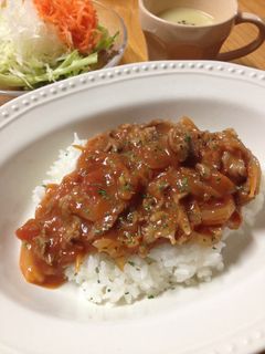 ルー不要!野菜たっぷりハヤシライス♡-レシピのメイン写真