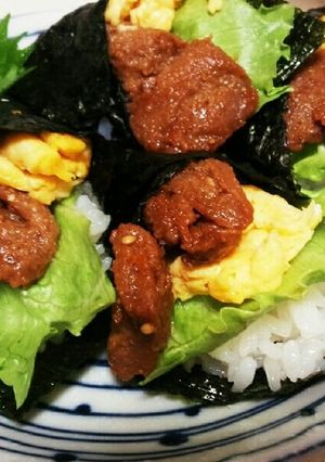 大豆のお肉で簡単☆手巻き寿司-レシピのメイン写真