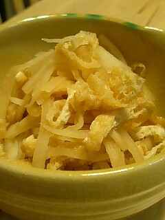 ご飯が進むよ♪大根とお揚げの油炒め-レシピのメイン写真