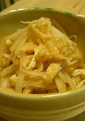 ご飯が進むよ♪大根とお揚げの油炒め-レシピのメイン写真