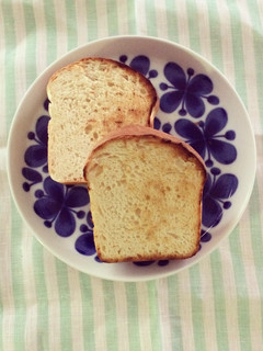 パウンド型で作る*捏ねないミルク食パン*-レシピのメイン写真