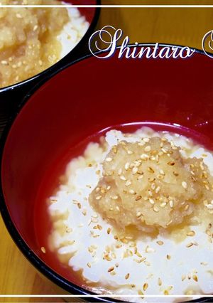 今日の朝粥☆大根おろしシャンタン粥☆-レシピのメイン写真