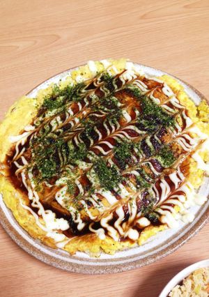 【簡単!節約!残り物】とん平焼き♡-レシピのメイン写真