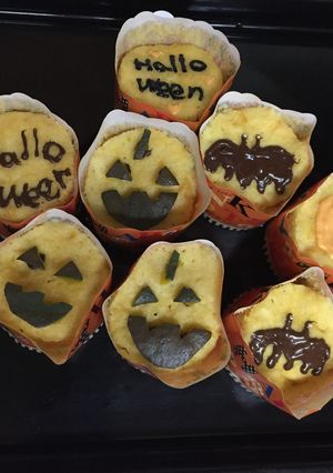 おばけカップケーキ-レシピのメイン写真