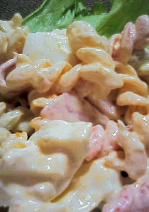 カロリー控えめ☆ハムマカロニサラダ-レシピのメイン写真