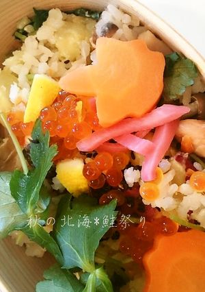 秋の北海☆鮭祭りご飯♪-レシピのメイン写真