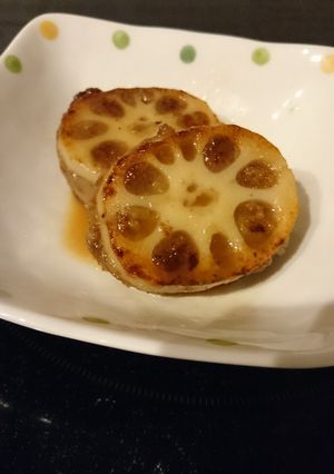 蓮根のはさみ焼き-レシピのメイン写真