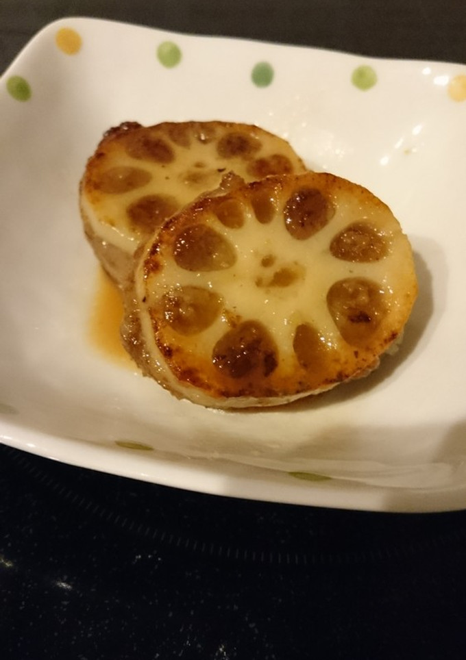 蓮根のはさみ焼き-レシピのメイン写真