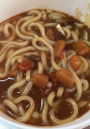 簡単☆レトルトカレーうどん-レシピのメイン写真