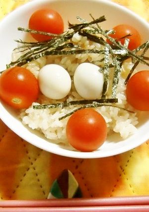 うずらの卵の水煮があれば簡単炊き込みご飯-レシピのメイン写真