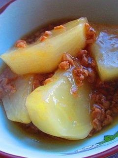 かぶのそぼろ煮-レシピのメイン写真