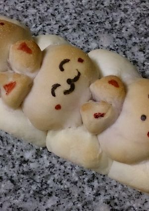 牛乳パックで うさちゃんのちぎりパン-レシピのメイン写真