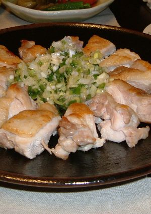 鶏肉のソテー こく旨ねぎ塩ソース-レシピのメイン写真