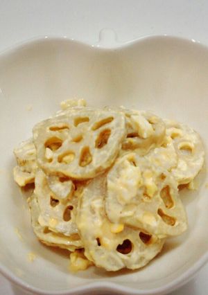 シャキシャキ蓮根サラダ⑤分!!-レシピのメイン写真
