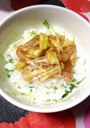 簡単☆ピリ辛お刺身丼-レシピのメイン写真