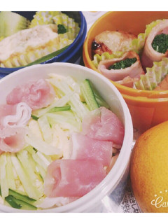 ちらし寿司弁当 生ハム入り-レシピのメイン写真
