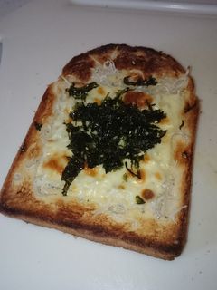トースト♪しらす編-レシピのメイン写真