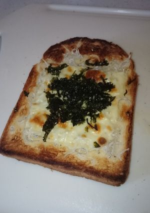 トースト♪しらす編-レシピのメイン写真