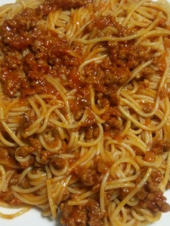 大豆のお肉でミートソーススパゲッティ-レシピのメイン写真