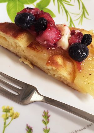 簡単♡HMでパインのタルトタタンケーキ♡-レシピのメイン写真